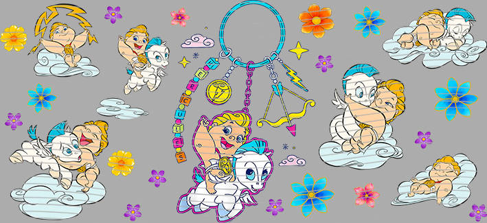 16oz Disney style-D-1465